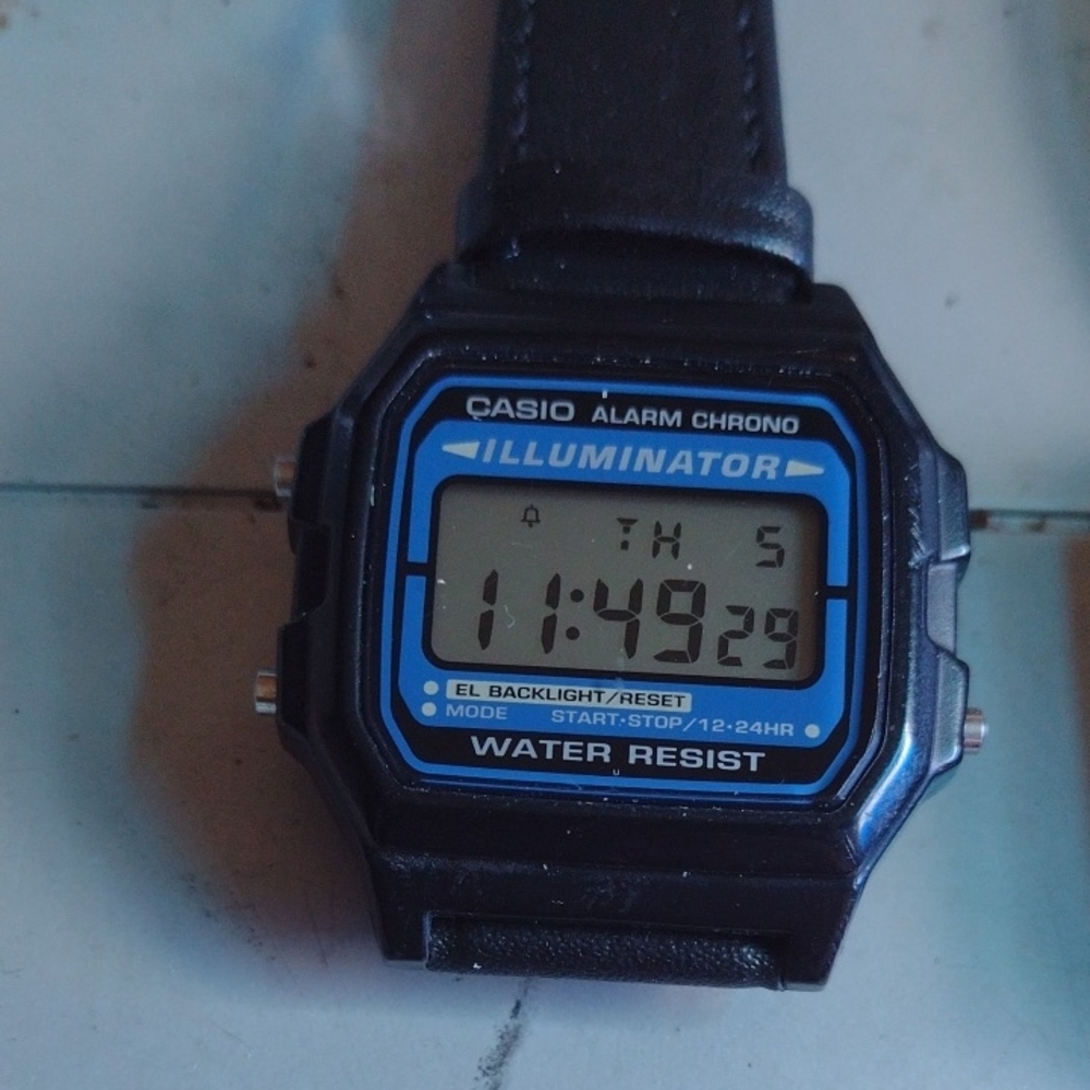 Casio Black Digital Watch